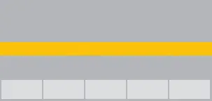 Single yellow line sign and road marking