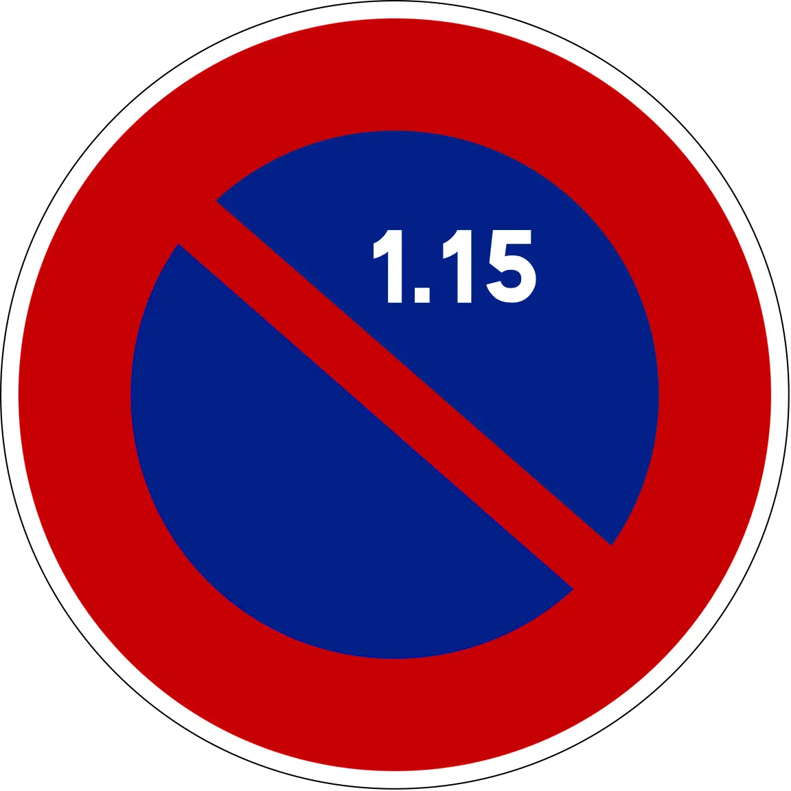 No parking 1-15th of month