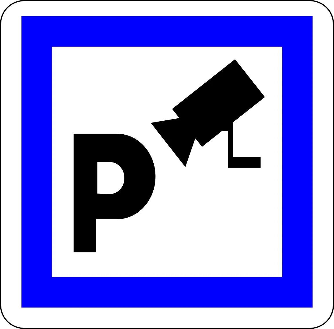 Video monitored car park